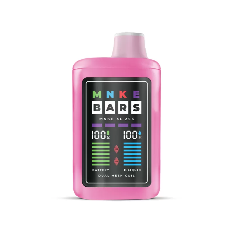 MNKE Bars XL 25K Zero Nicotine Disposable - 25,000 Puffs *** - Pango Iced - Image 2