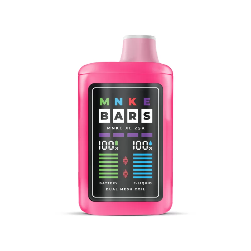 MNKE Bars XL 25K Zero Nicotine Disposable - 25,000 Puffs *** - Pango Iced - Image 3