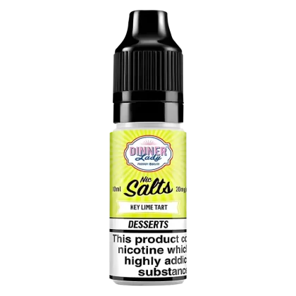 Dinner Lady key Lime Tart Nic Salt Vape Juice