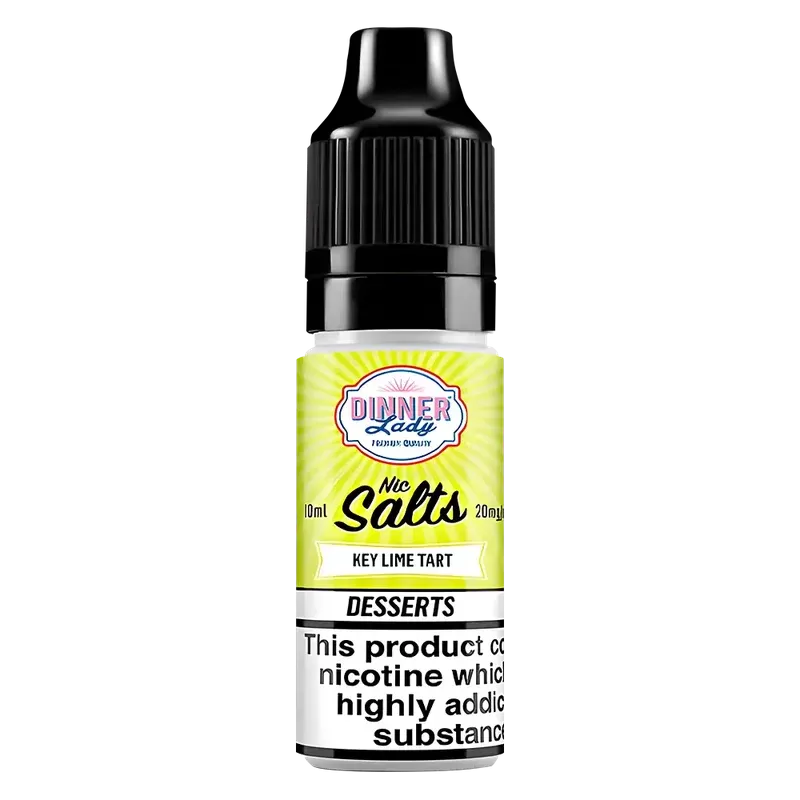 Dinner Lady key Lime Tart Nic Salt Vape Juice