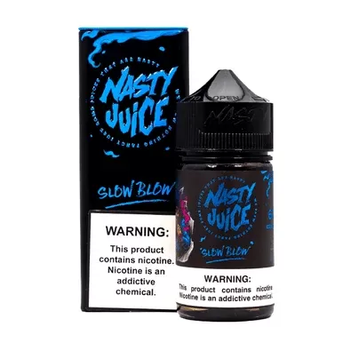 Slow Blow by Nasty Juice (60mL)(Freebase)
