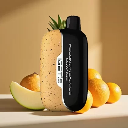 IGET Moon K5000 Disposable Vape – 5000 Puffs, Mesh Coil, Melon Pineapple Orange