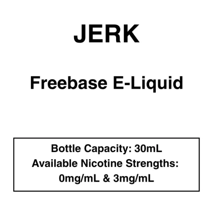 JERK Japanese – Freebase E-Liquid – 60mL