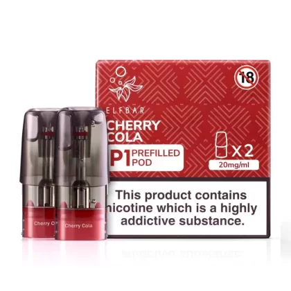 Elf Bar Mate P1 Cherry Cola Pods (2 Pack) - Nicotine Strength#20mg (628A75) (628A75)