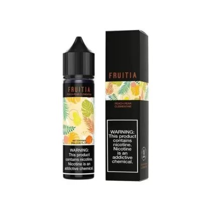 Peach Pear Clementine E-Liquid by Fruitia - Size#60ml~Nicotine#0MG>3MG