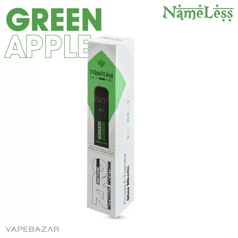 Nameless Vape ZRO Edition – Green Apple – Nikotinfrei