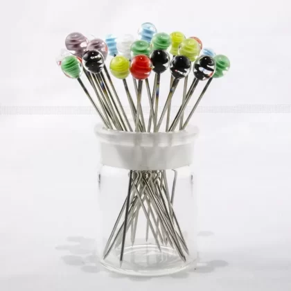 Stainless Steel Pick with Marble for cleaning your vaporizer