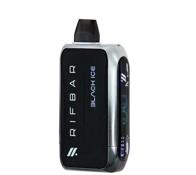 Rifbar Turbo X Rechargeable Disposable Vape (25,000 Puffs) - 50 mg / Strawberry Banana - Image 2