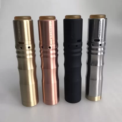 Kennedy Vindicator Style Hybrid Mechanical Mod + Kennedy 25 Style RDA Kit - Red Copper