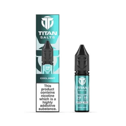 Titan Salt Cool Mint Nic Salt E Liquid - Strength#10mg>20mg
