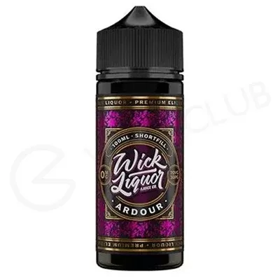 Ardour Shortfill E-Liquid by Wick Liquor 100ml - Ecigpremium