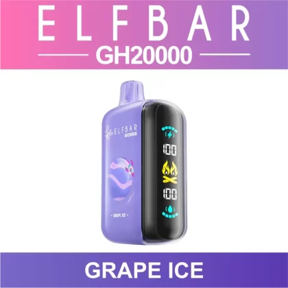 ELF BAR GH20000 Disposable Vape – Grape Ice