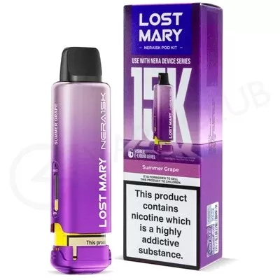 Summer Grape Lost Mary Nera15K Refill Pack - Ecigpremium