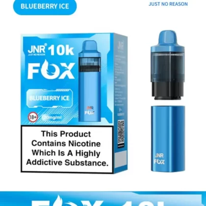 Blueberry Ice JNR Fox 10K Prefilled Pod Vape Kit