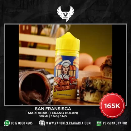 SAN FRANSISCA MARTABAK (TERANG BULAN) 100 ML - 3 mg / 6 mg / 100 ml