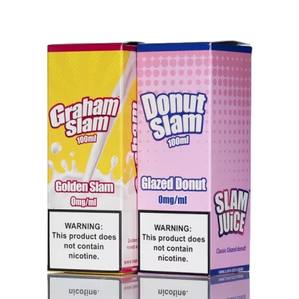 Slam Juice E-Liquid - No Nicotine Vape Juice - 100ml