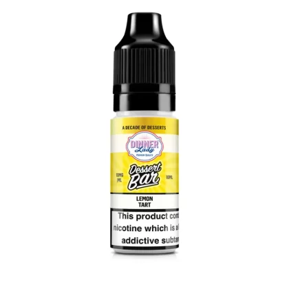 Dinner Lady Dessert Bar Salts Lemon Tart Nic Salt - 20mg - Pack of 10