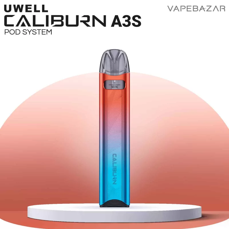 UWELL Caliburn A3S Pod System – Ocean Flame - Image 2