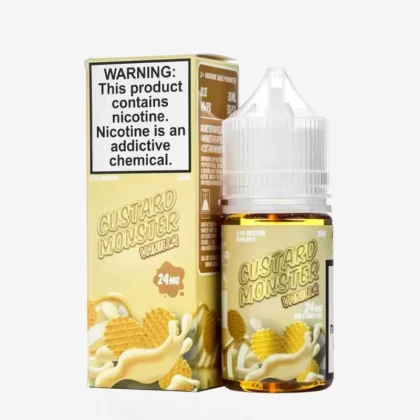Custard Monster Salts – Vanilla Custard – 30ml – Nic Salt Pod
