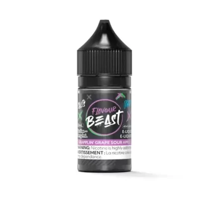 Flavour Beast E-Liquid – Grapplin’ Grape Sour Apple Iced – 30 ML