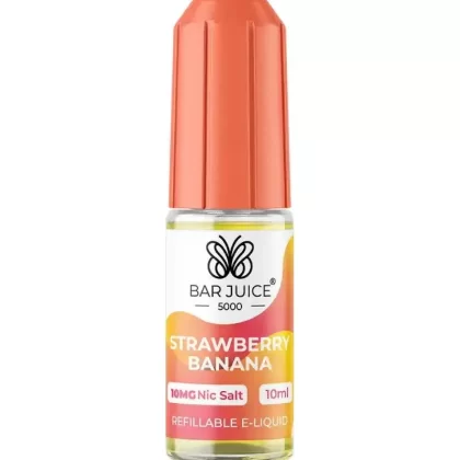 Bar Juice 5000 Strawberry Banana Nic Salt Vape Juice - 20mg