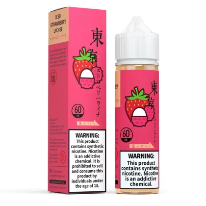 Tokyo Iced Strawberry Lychee 60ml - Vapebazaar Pk