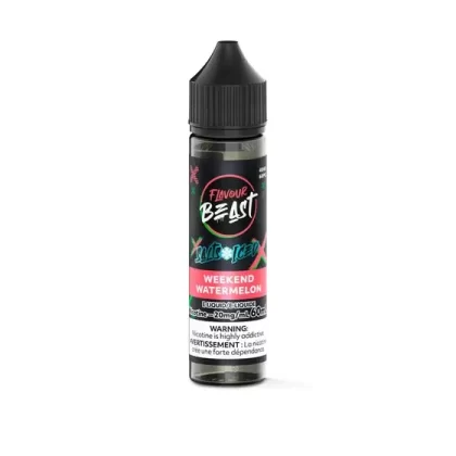 Flavour Beast E-Liquid 60ml Salt – Weekend Watermelon (Iced)
