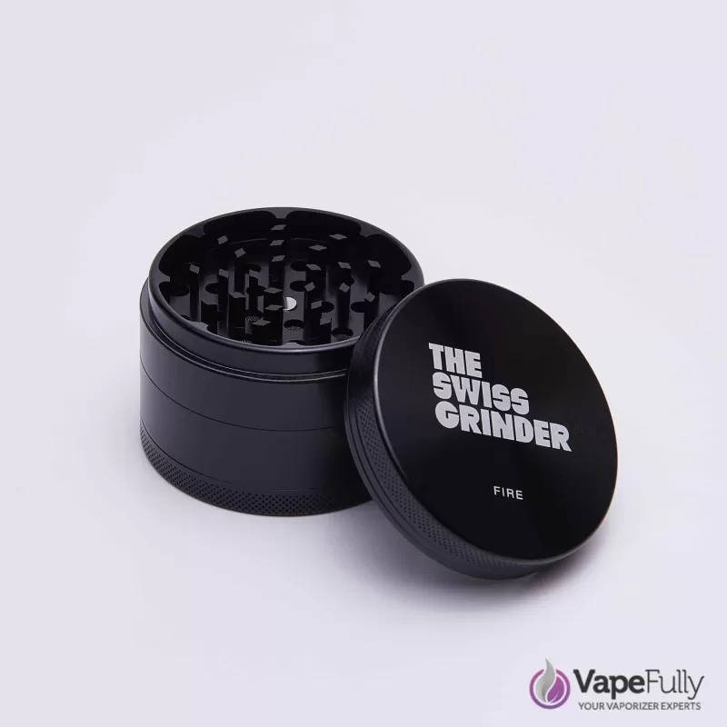 Swiss Grinder Fire – Premium 4-piece grinder - Image 2