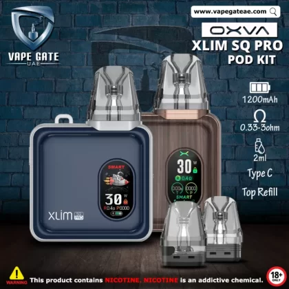 Oxva - Xlim SQ Pro Pod Kit 1200mAh - Bronze Wood