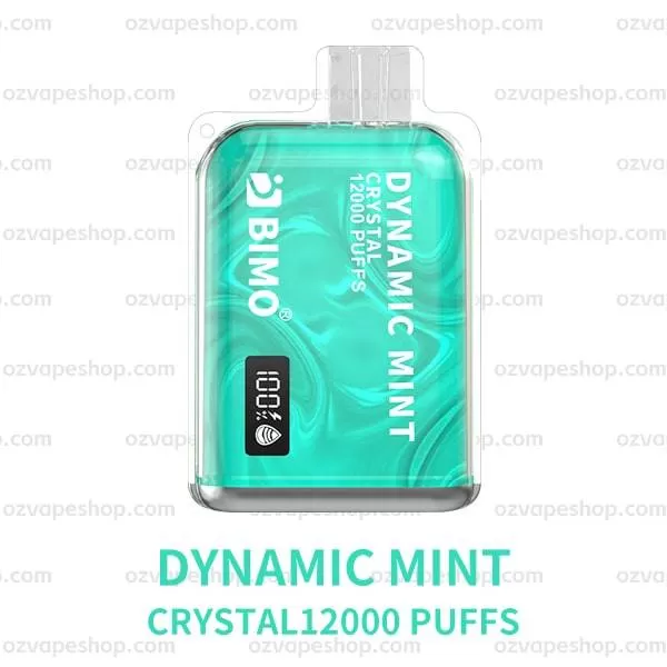 BIMO Crystal 12k Puffs- Dynamic Mint - Vape Store