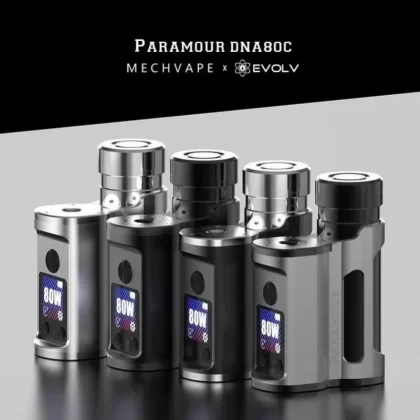 Paramour SBS DNA80C Full Black – Mechvape X Evolv