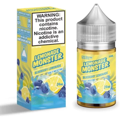 Lemonade Monster Salt Nic Premium E-Liquid 30ml - Strawberry Lemonade / 24mg