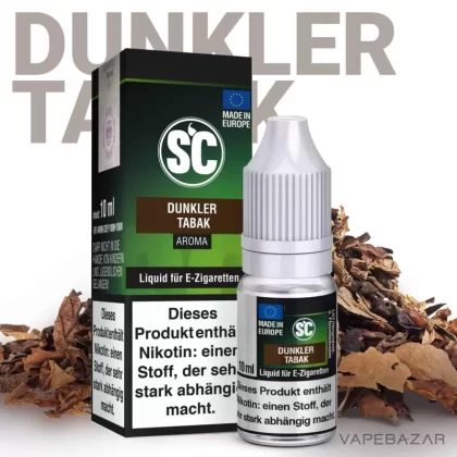 SC Liquid – Dunkler Tabak - Vapebazar