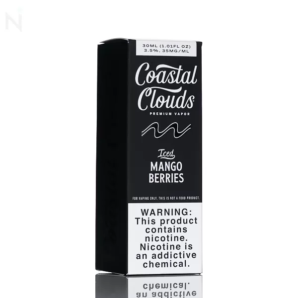 Coastal Clouds Salt - Mango Berries Iced - 30ml - 35mg - Image 3