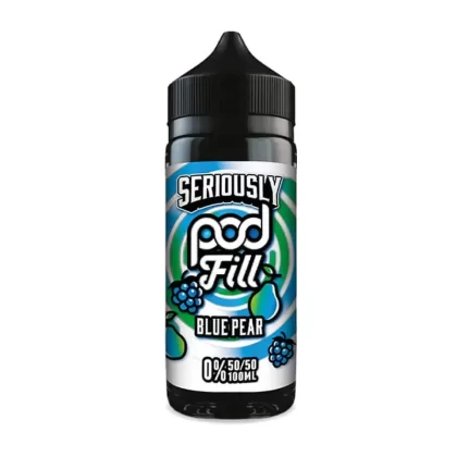 Doozy Seriously Pod Fill Blue Pear E-Liquid Shortfill - Vapestreams Co