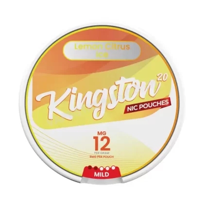 Kingston Lemon Citrus Ice Nicotine Pouch - Vapestreams Co