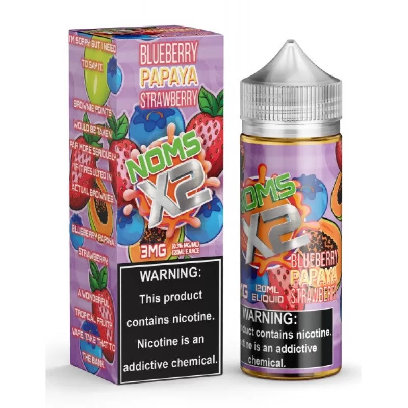 Noms X2 E-Liquid 120ml - Cherry Lime Ginger / 12mg - Vapeciga