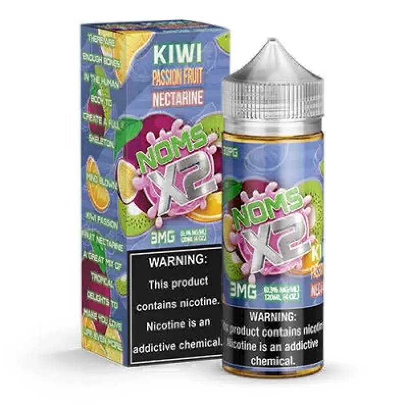 Noms X2 E-Liquid 120ml - Cherry Lime Ginger / 12mg - Vapeciga - Image 3