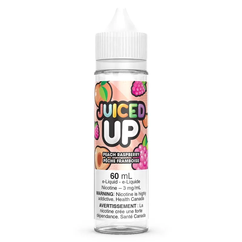 Juiced Up 60ml – Peach Raspberry