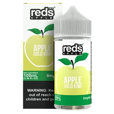 Gold Kiwi by 7Daze Reds 100mL Freebase