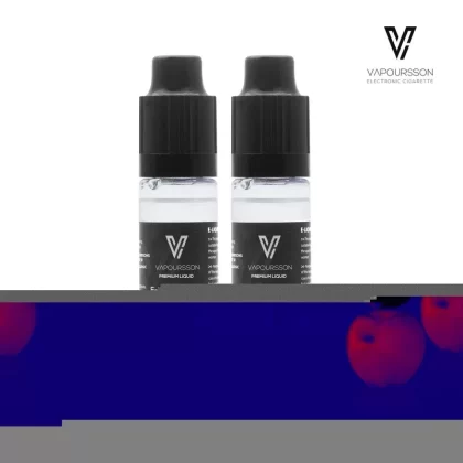 Vapoursson e-Liquid – Apple 0mg 10ml Bottle x 2 Pack | Cigee