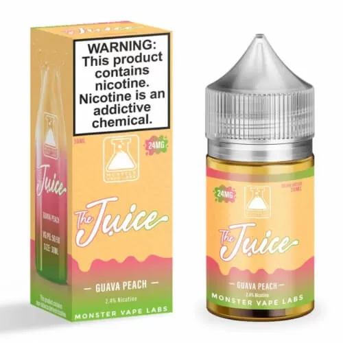 Juice Monster Salt – Guava Peach 30mL