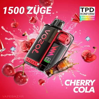 Vozol Vista Plug – Cherry Cola Starter Kit - Pod Kit; La Fume; 850 mAh