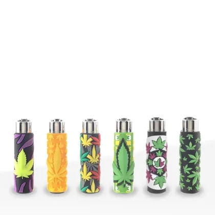 Clipper® Lighters | Weed Fun Pop Covers | 30 Count - Ejuicewarehouse