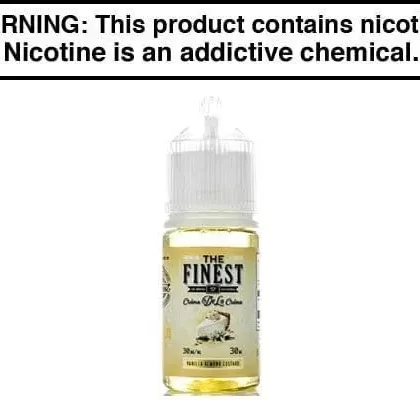 VANILLA ALMOND CUSTARD BY THE FINEST SALT NIC 30ML - Vapejuice