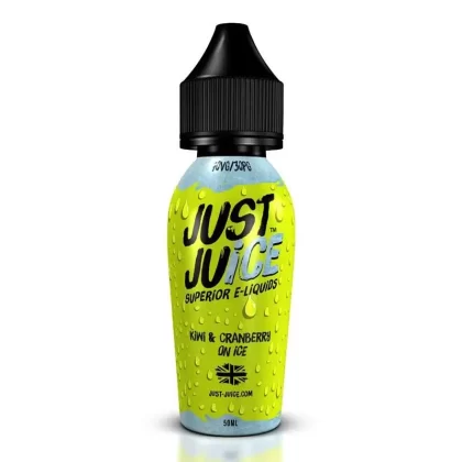 Kiwi And Cranberry On Ice By Just Juice 50ml Shortfill - Ejuicewarehouse
