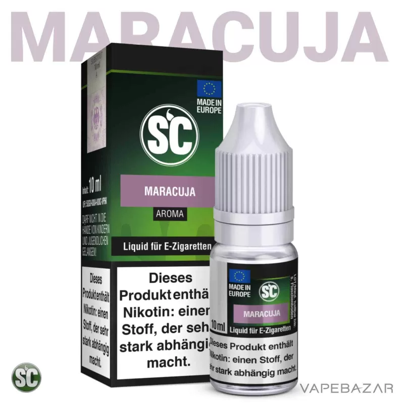 SC Liquid – Maracuja - 12mg/ml, Nikotinfrei - Image 2