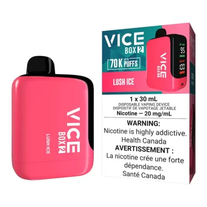 Vice Box 2 Disposable Vape Device - Lush Ice - 20mg/ml