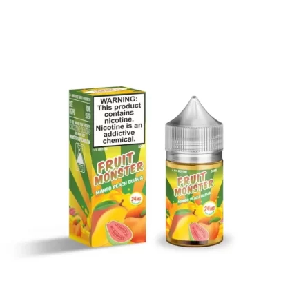 Fruit Monster Salt Mango Peach Guava eJuice | 30mL - Vape Product; Vape Product, Vape Product; Monster Vape Labs