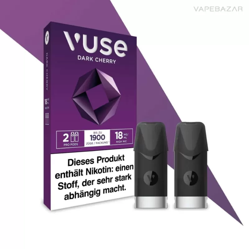 VUSE Pods – Dark Cherry 18mg/ml Nikotin